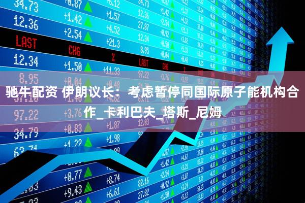 驰牛配资 伊朗议长：考虑暂停同国际原子能机构合作_卡利巴夫_塔斯_尼姆
